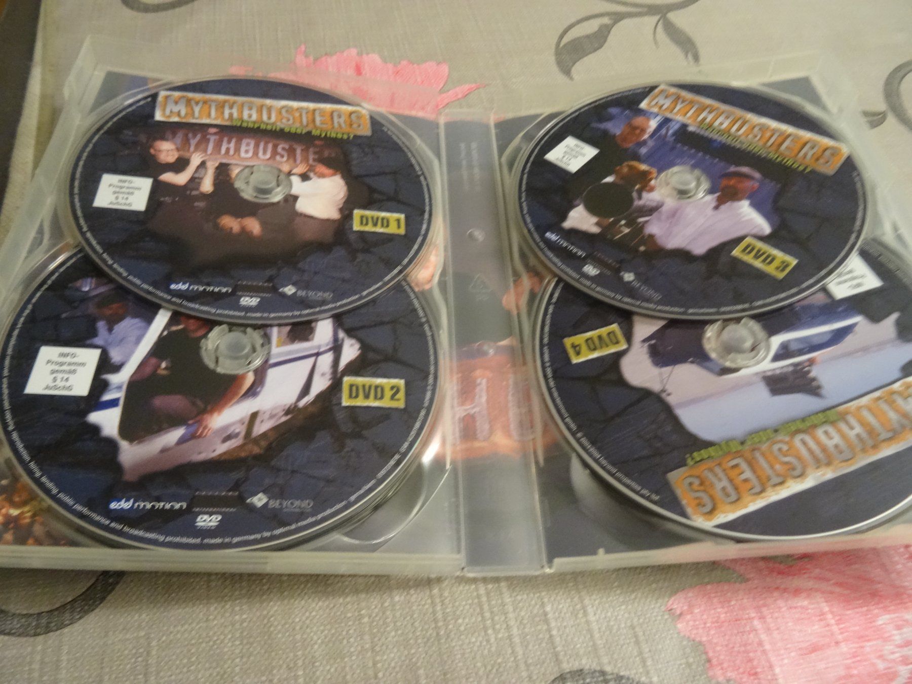 Tutti i DVDs: Mythbusters - Wahrheit oder Mythos DVD Box Volume 1 – Usato da Olten venduto da Disc-Verkauf 1