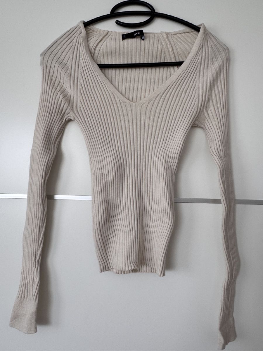 Mango Maglioni & Felpe: 2x Mango Strickpullover XS, Olivgrün, Beige – Usato da Oberbipp venduto da jan_68pd