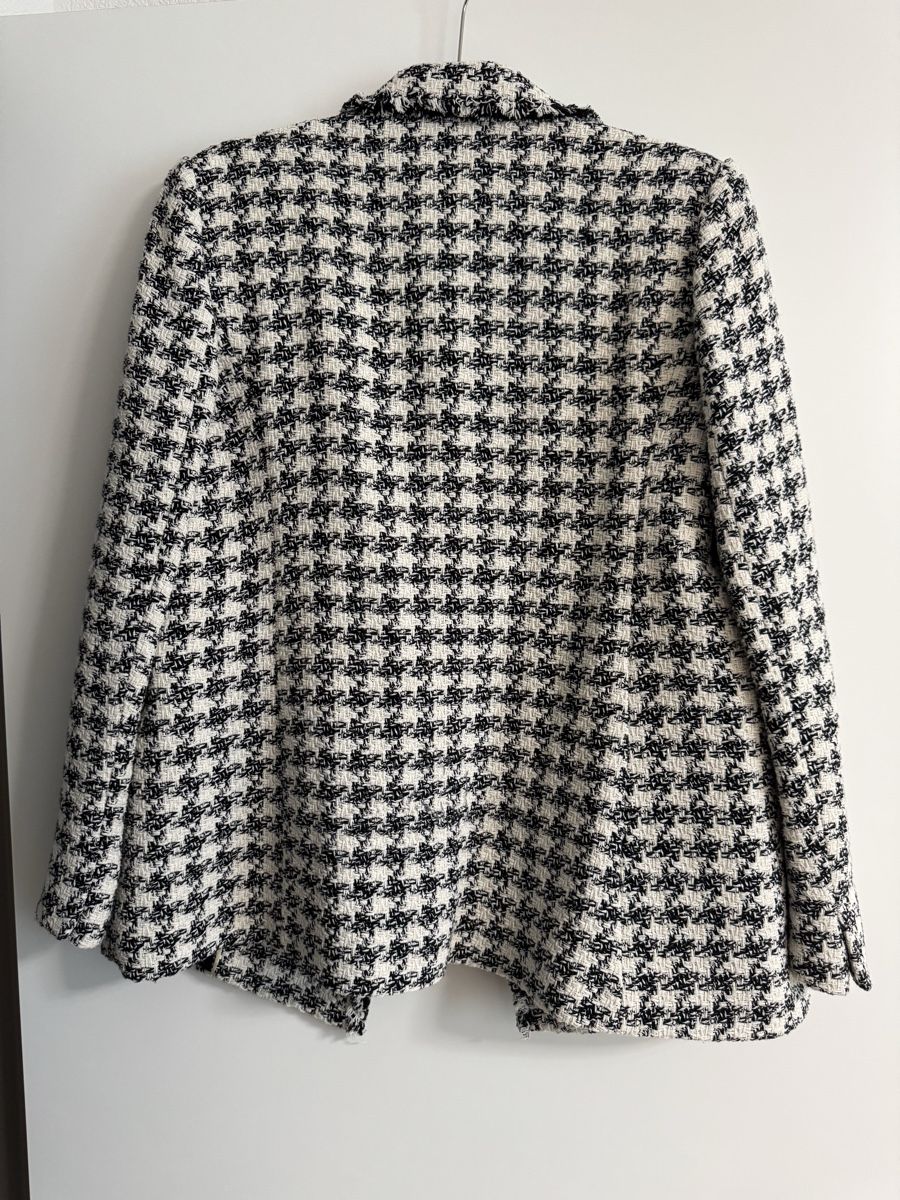 Mango Giacche: Tweed Blazer in Schwarz/Weiss von Mango – Nuovo (secondo la descrizione) da Sulgen venduto da a_fonsi 1
