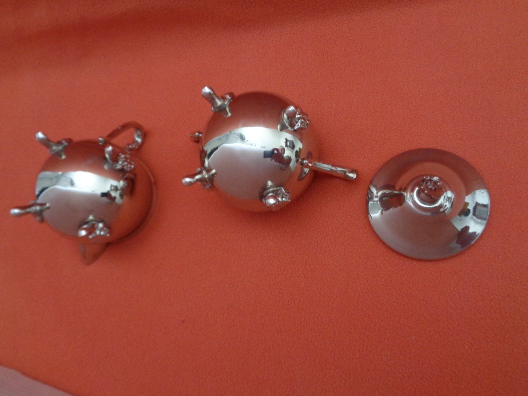 Geschirrsets: Teeservice 4-teilig Vintage versilbert? – Gebraucht aus Chur von omonia 9