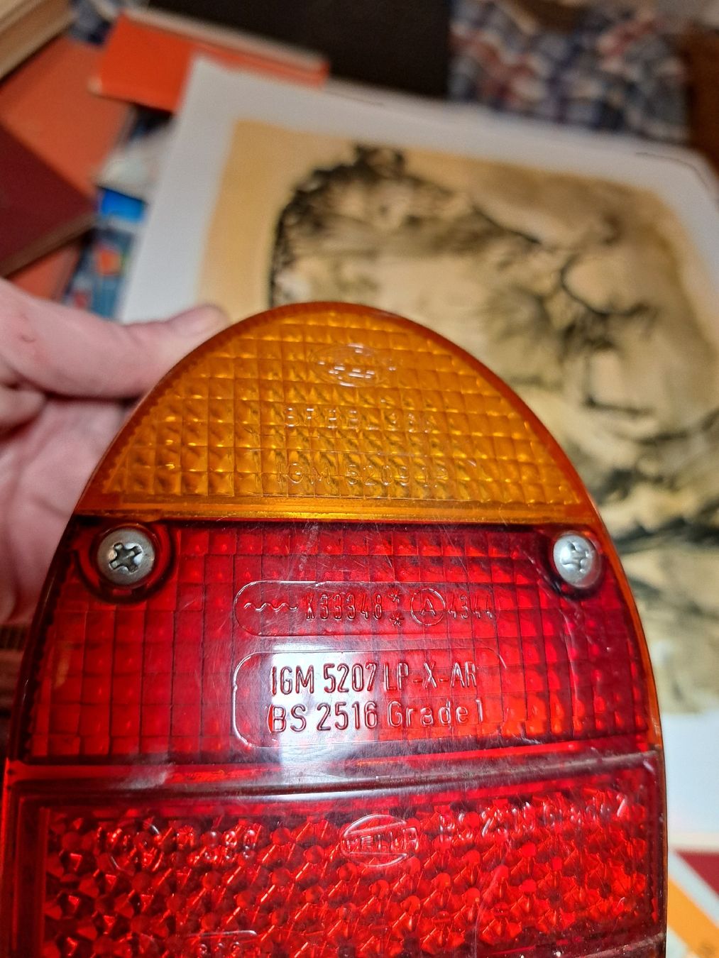 VW Tutti pezzi di ricambio auto: HELLA Oldtimer Rückleuchten Paar, VW KÄFER Rar – Usato da Kölliken venduto da Upcycling-by-Mc-TAM 9