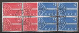 1957 : Europamarken 332/333 im VB - Ersttag