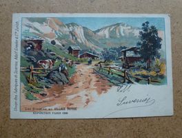 Spezielle AK von Village Suisse - Exposition Paris 1900