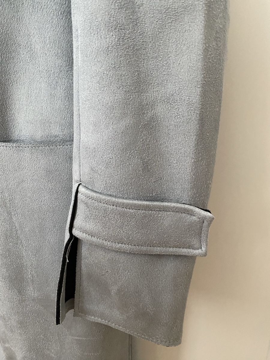 Zara Cappotti: Neu - zara Mantel, große M, blaugrau – Nuovo (secondo la descrizione) da Zürich venduto da ZuriShrek 5