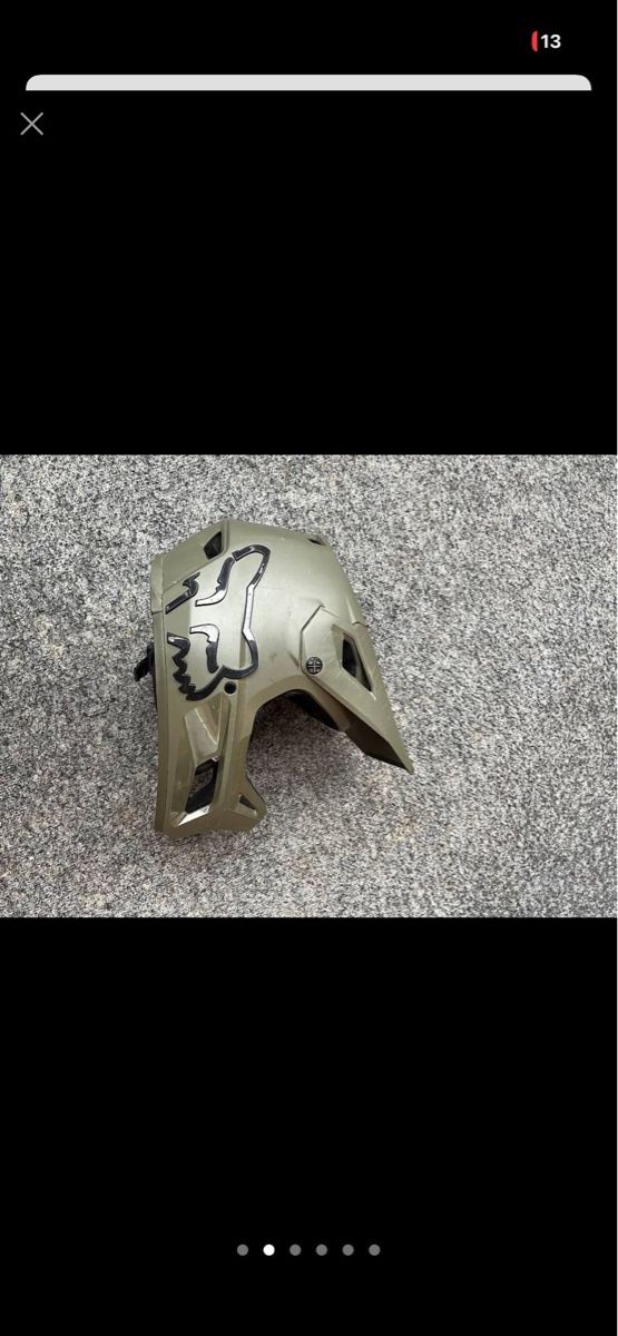 Fox Casques: Casque Fox pour BMX ou vélo descente  – D'occasion à Grône par Gegeweng 1