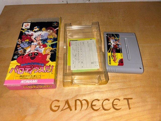 Nintendo Giochi: Parodius Da Super Famicom Spiel Konami – Usato da Steinach venduto da Gamecet 3