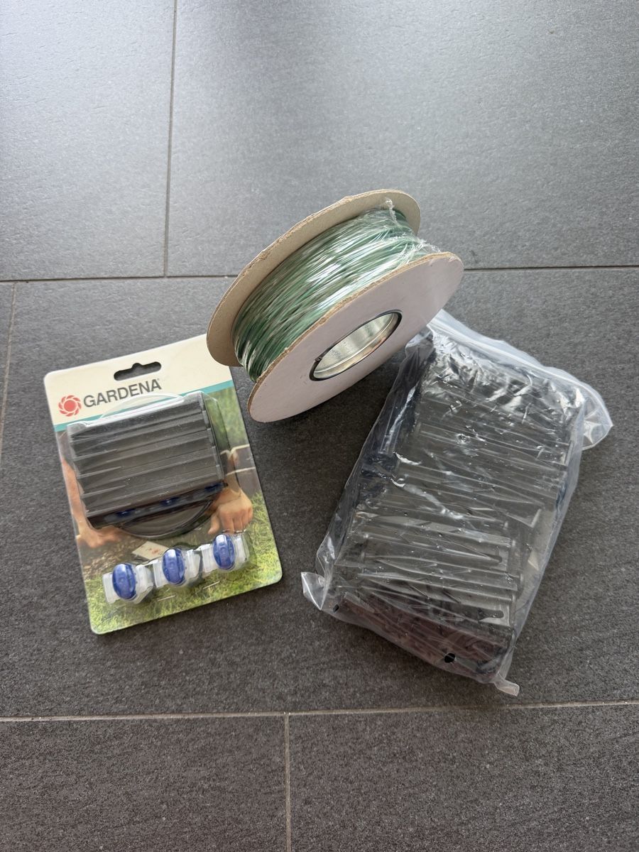 Gardena Rasenmäher: Gardena Mähroboter Begrenzungskabel set – Neu und originalverpackt aus Gossau ZH von Robroy66