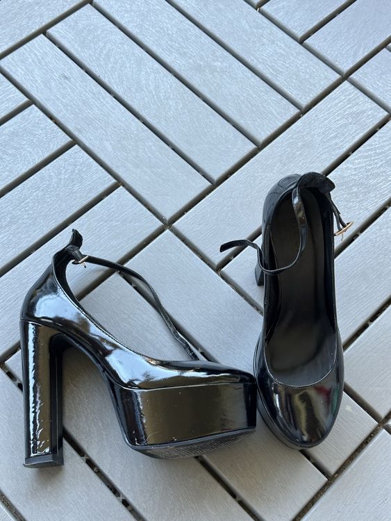Chaussures femmes: Plateaupumps Größe 38 Lackleder – D'occasion à Glattbrugg par pys_wh62 4