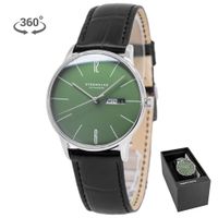 Sternglas Men's S01-BE08-HE04 Berlin Olive Green 38mm Quartz