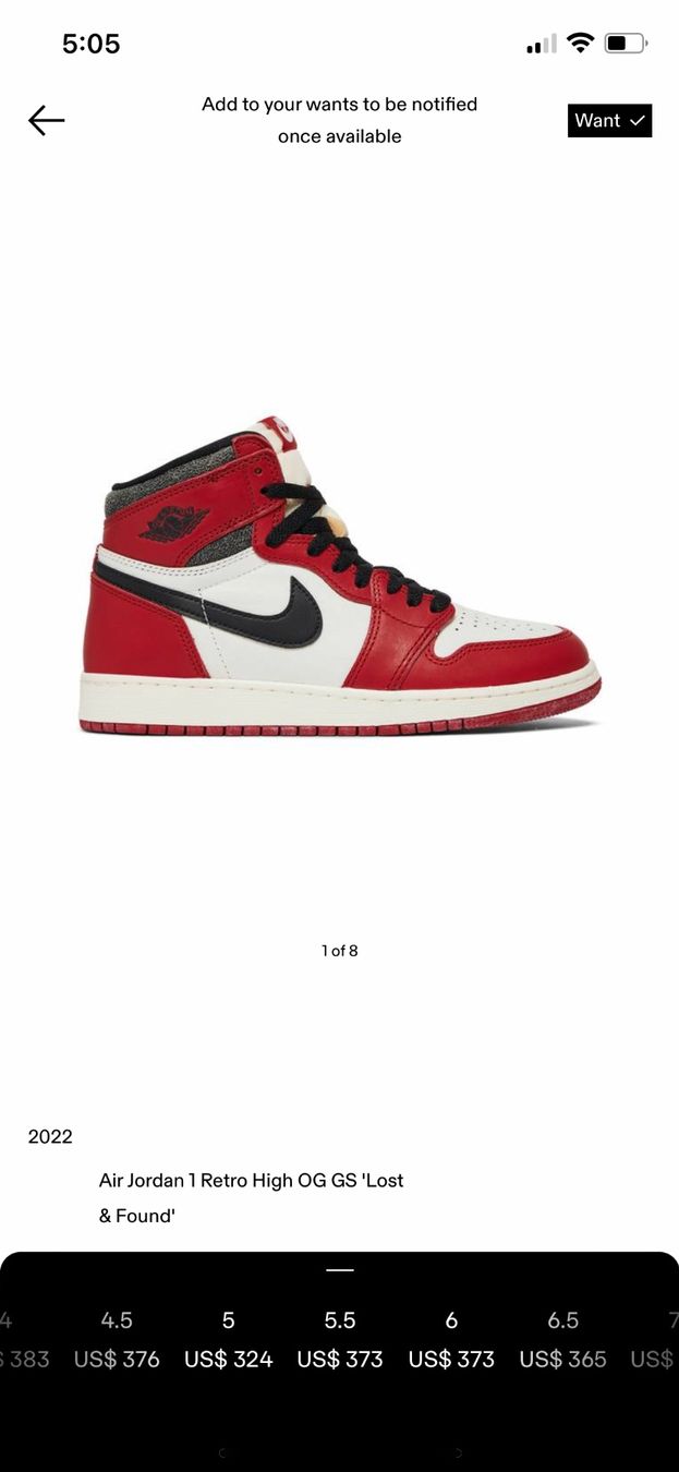 Jordan Scarpe da donna: Jordan 1 Lost & Found - Gr. 38.5 – Nuovo e nell'imballaggio originale da Burg AG venduto da kam.uen 5