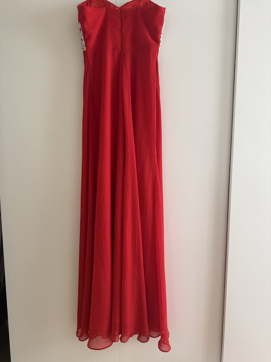 Vestiti: Abendkleid Rot S/M – Usato da Winterberg ZH venduto da dance2dance 1