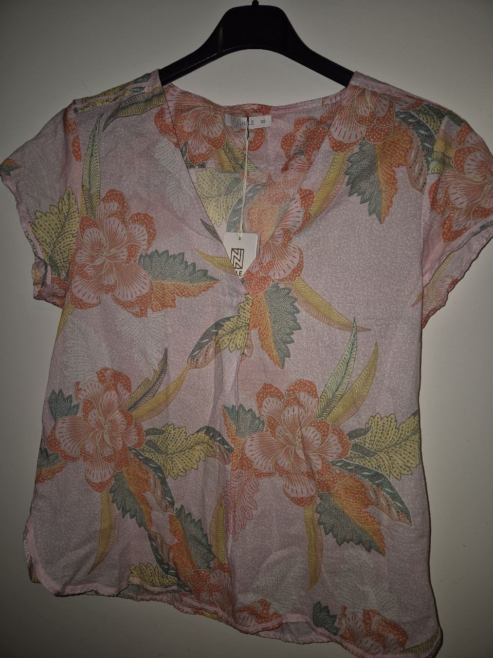 Nile Camicette: nile bluse, kurzarm, neu, gr xs – Nuovo e nell'imballaggio originale da Luzern venduto da Ami-be