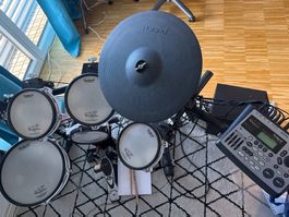 komplettes V-DrumsSchlagzeug kit mit pearl + yamaha zusätzen