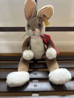 Steiff Hase Hoppel, Sammlerstück mit Knopf, Top Zustand!