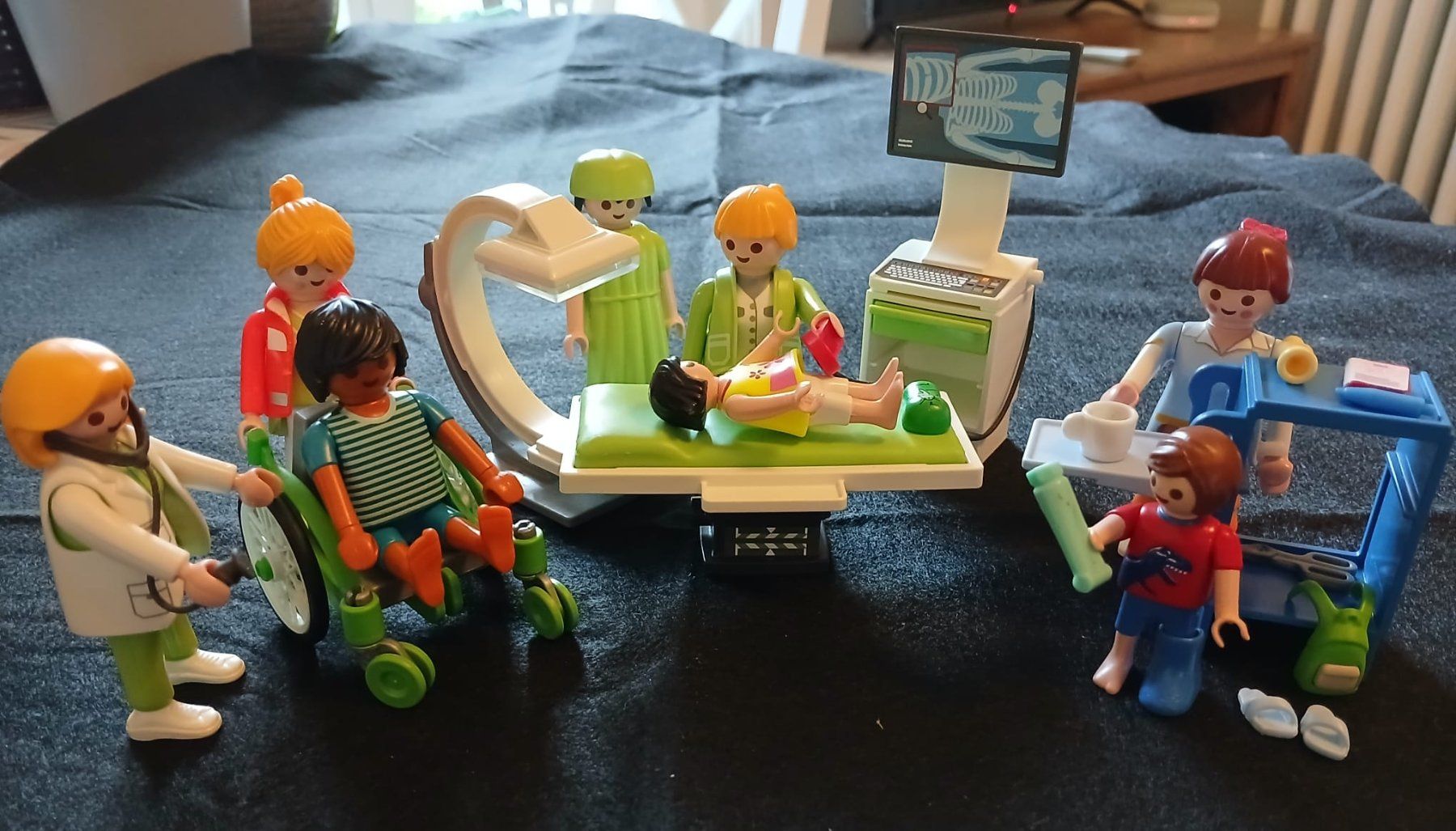Playmobil Hôpital 3980 - Chambre Sympa Avec Accessoires Médecin & Clinique (occasion)