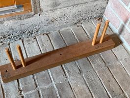 Halter um 2 Einräder an der Wand zu verstauen, Einradständer
