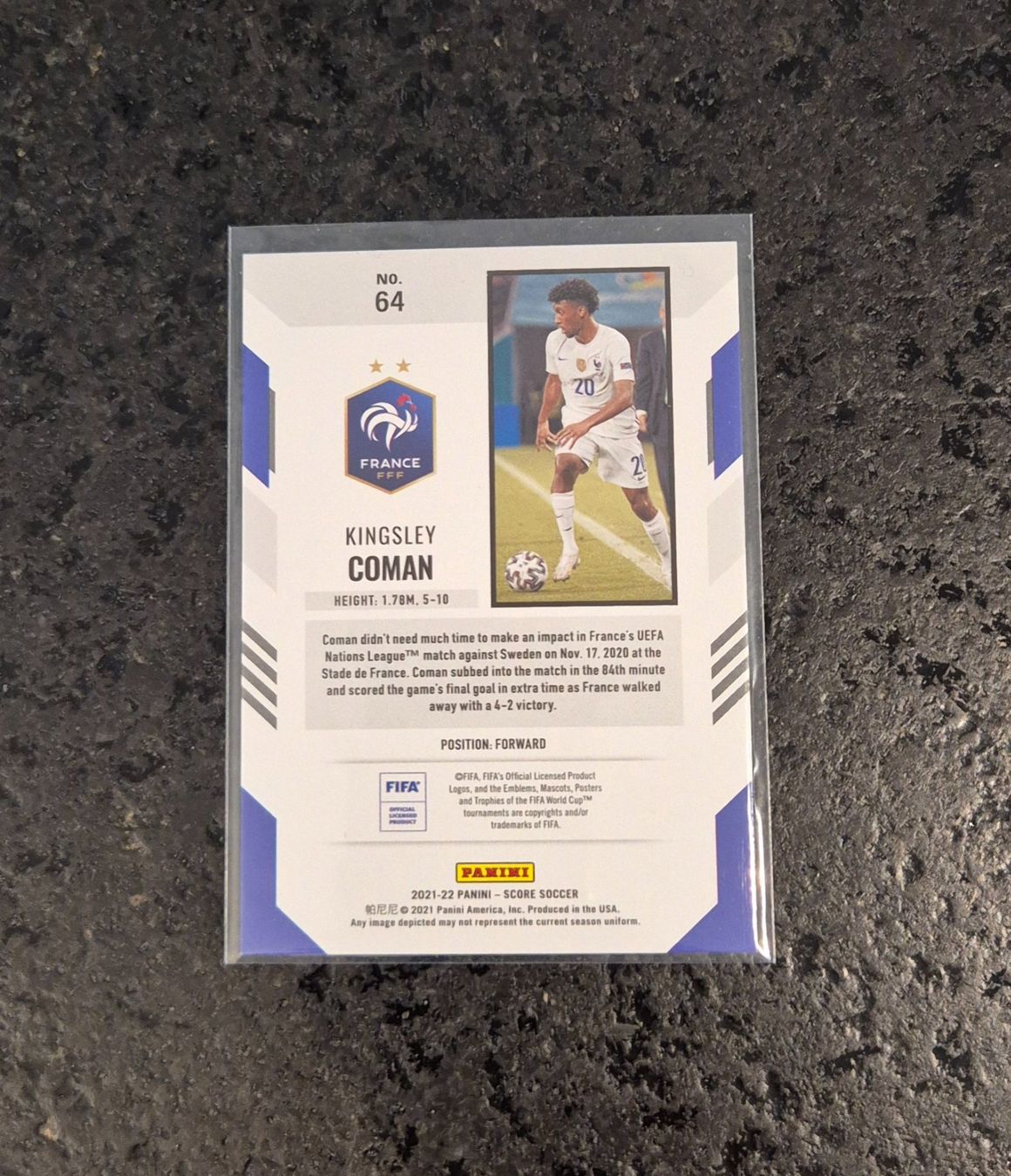 Topps Carte collezionabili: Kingsley Coman /49 - Frankreich - Panini – Nuovo (secondo la descrizione) da Burg AG venduto da Danoe 1