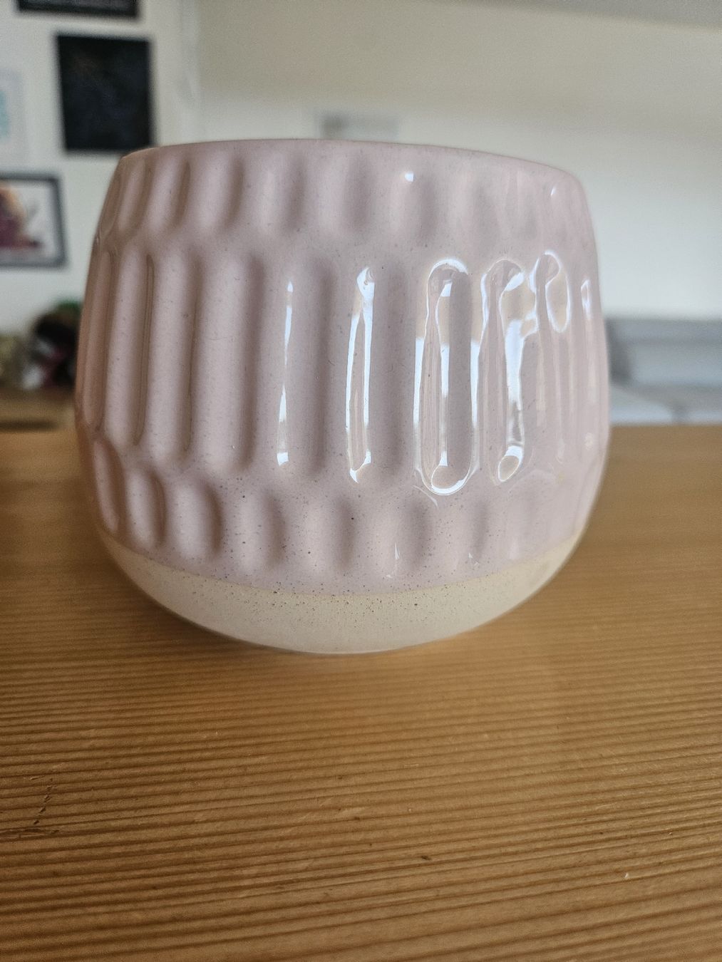 Vasi per fiori: Cahe pot rose/beige texturé – Nuovo (secondo la descrizione) da Morges venduto da Mlle_Croft_91