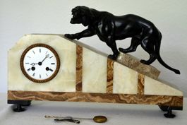 Kaminuhr / horloge de cheminée Art Deco 1930