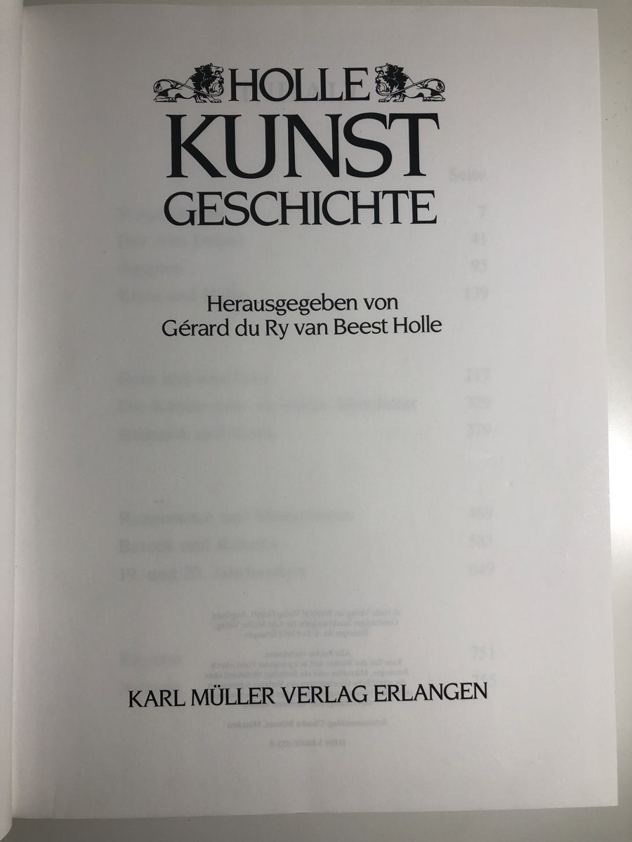 Livres: Holle Kunst Geschichte – D'occasion à Zuchwil par simge_1907 2