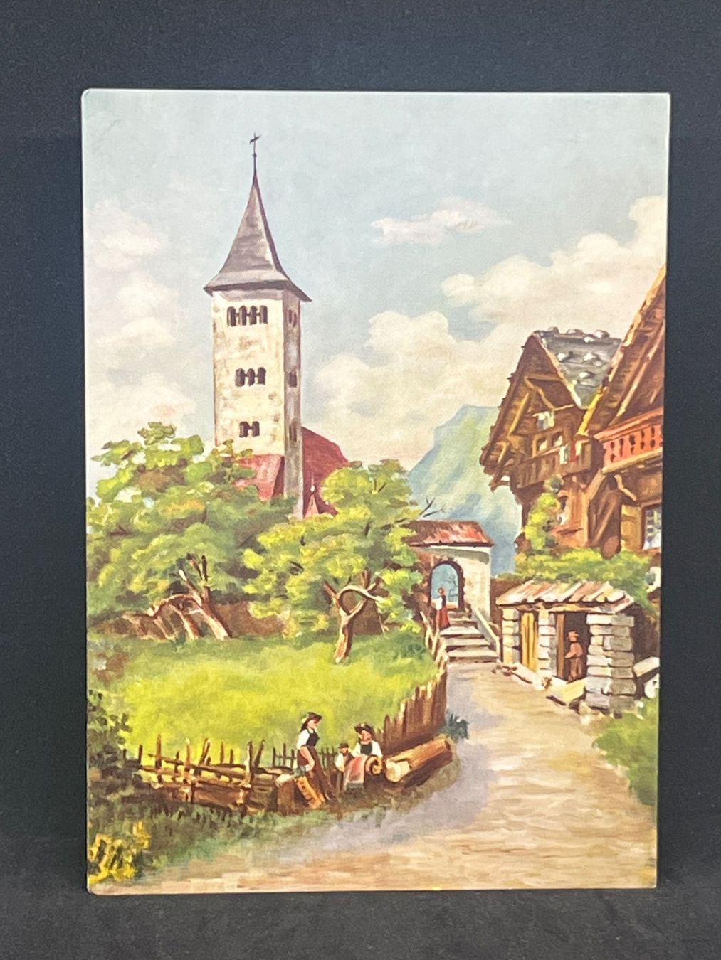 Cartoline postali: Kirche von Brienz um 1800 – Usato da Widnau venduto da Brusi9
