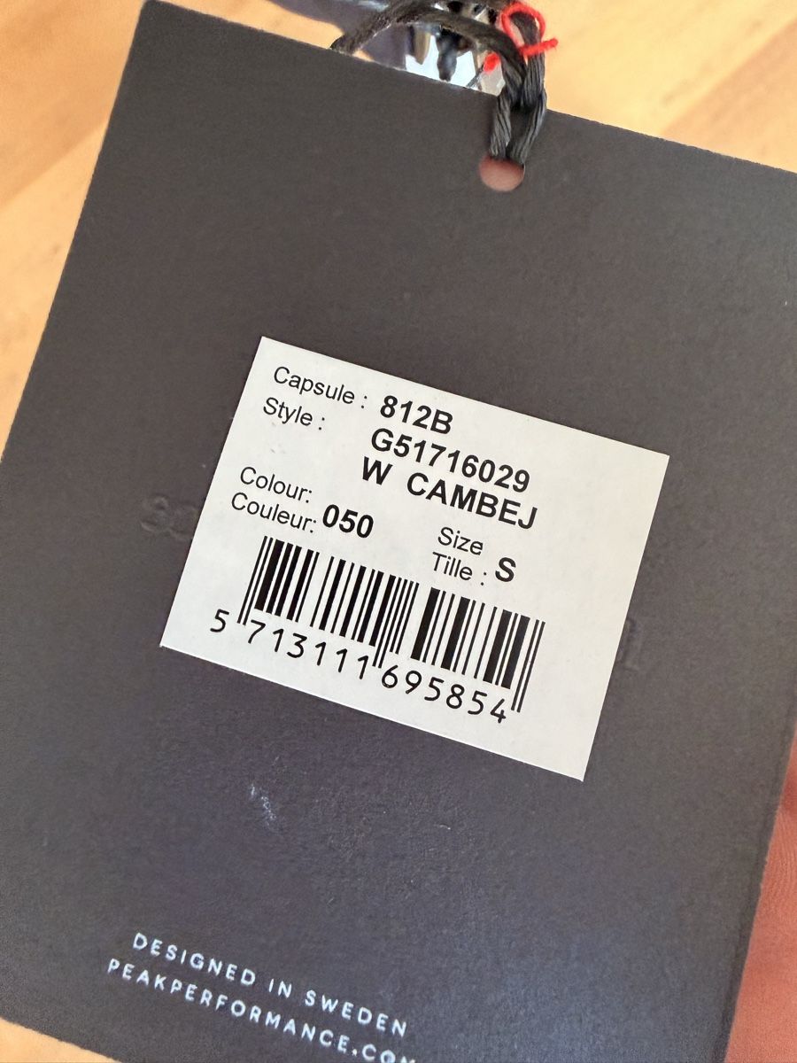 Peak Performance Giacche: Peak Performance Damen Shelljacke, neu mit Etikette, Gr. S – Nuovo e nell'imballaggio originale da Vaduz venduto da hamburg1106 5