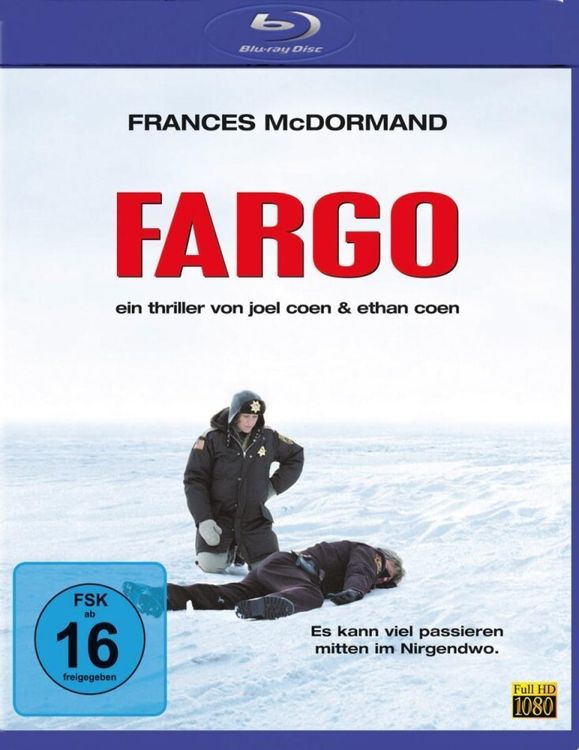 Fargo (1996) Joel & Ethan Coen/Buscemi/McDormand/Blu-ray/RAR (Gebraucht ...