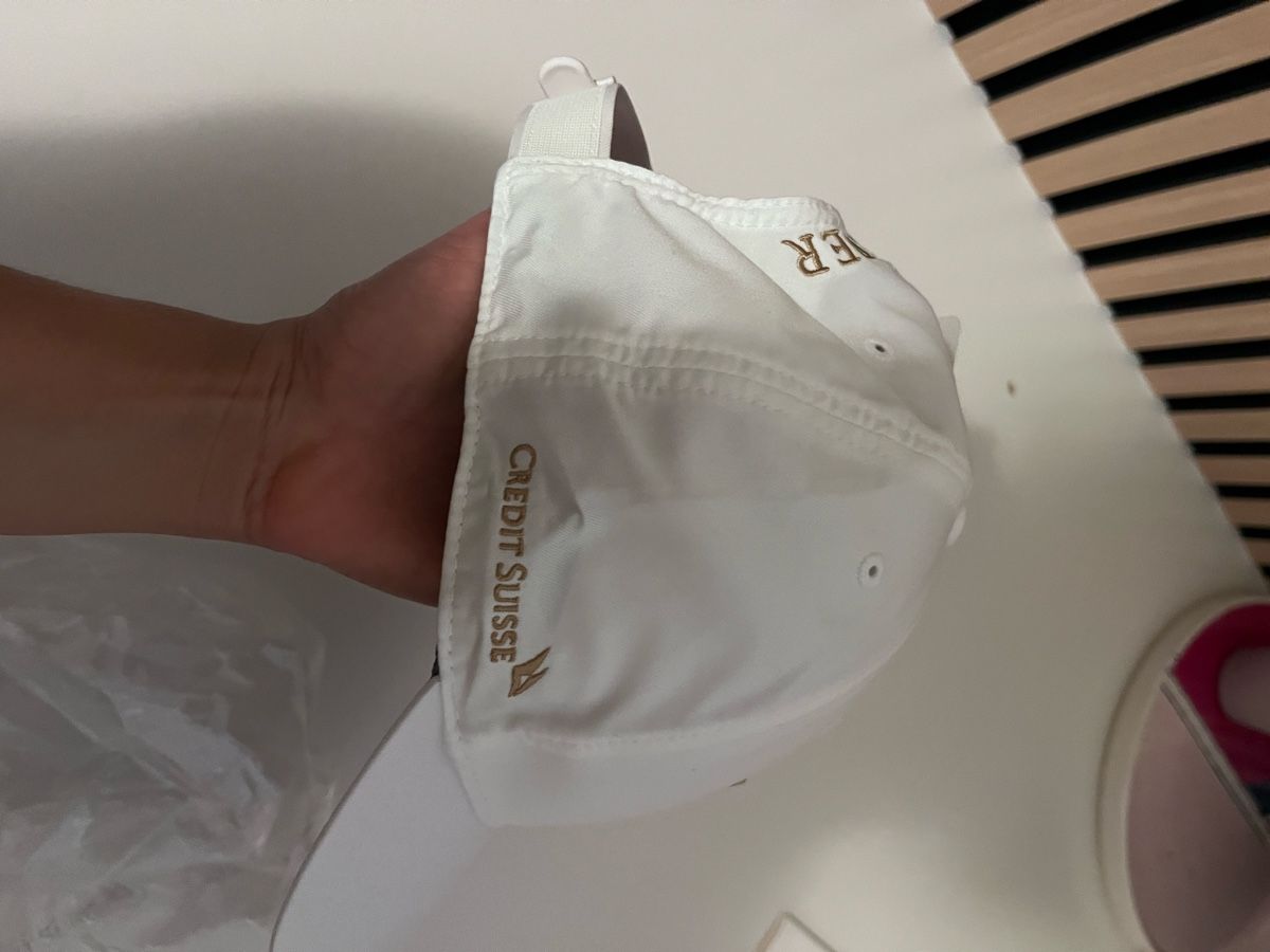 Crédit Suisse Copricapi, berretti & cappellini: Roger Federer Vintage Cap – Nuovo e nell'imballaggio originale da Thalwil venduto da Adr1234 2