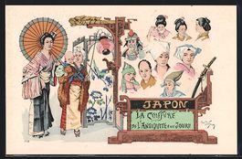 sign. Dufresne: La Coiffure de l'Antiqui