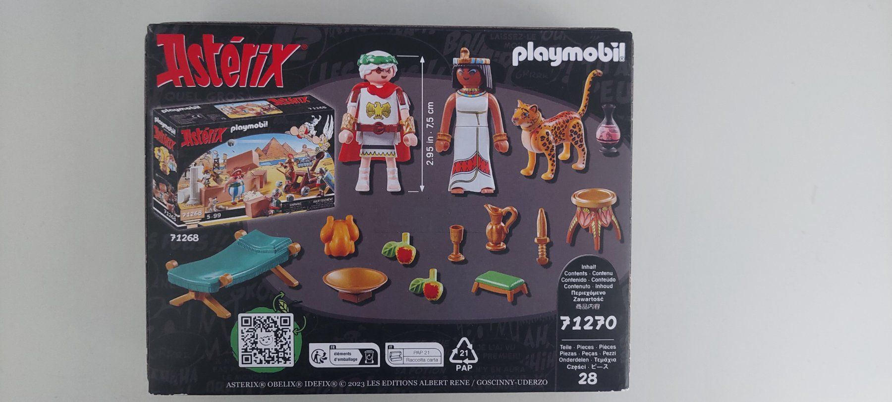 Playmobil Giocattoli: Playmobil Asterix  Cleopatra  und César Nr. 71270 – Nuovo e nell'imballaggio originale da Wil SG venduto da ram_c5j2 2