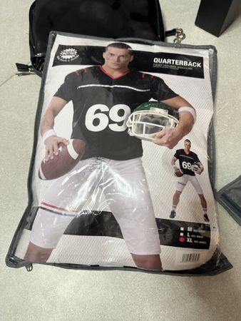 Quarterback Kostüm XL, Football Outfit, Halloween