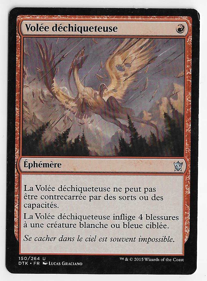 Magic The Gathering Carte collezionabili: [MTG] Rending Volley [fr] – Usato da Nyon venduto da LucidumMTG