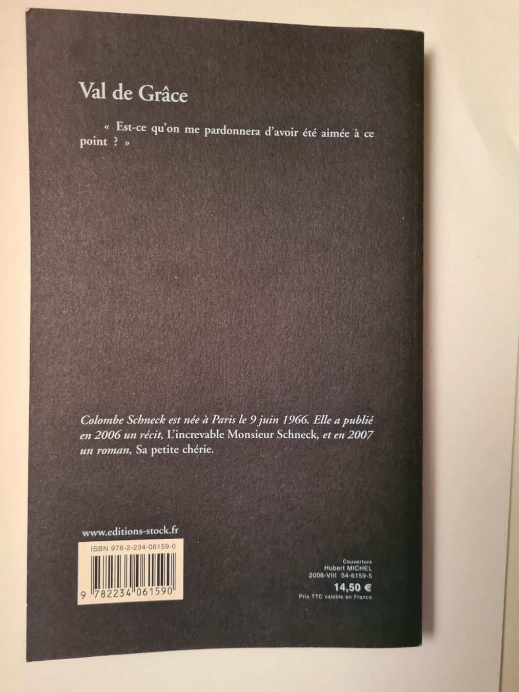 Libri: Colombe Schneck "Val de Grâce" – Usato da Nyon venduto da gss_7jsq 1