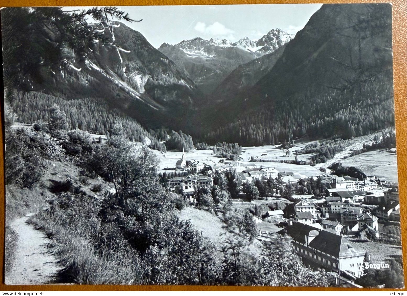 Cartoline postali: Bergün - Panorama - AK – Usato da Lutry venduto da Ediego