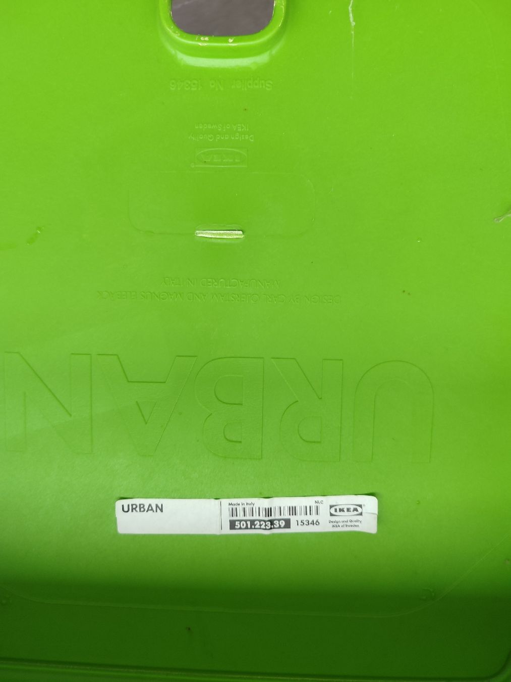 Ikea Sedie: 4x Stuhl Grün, stapelbar – Usato da Bettwiesen venduto da tuemian 3