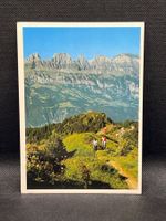 Flumserberg: Bergweg Stelligrat mit Churfirsten