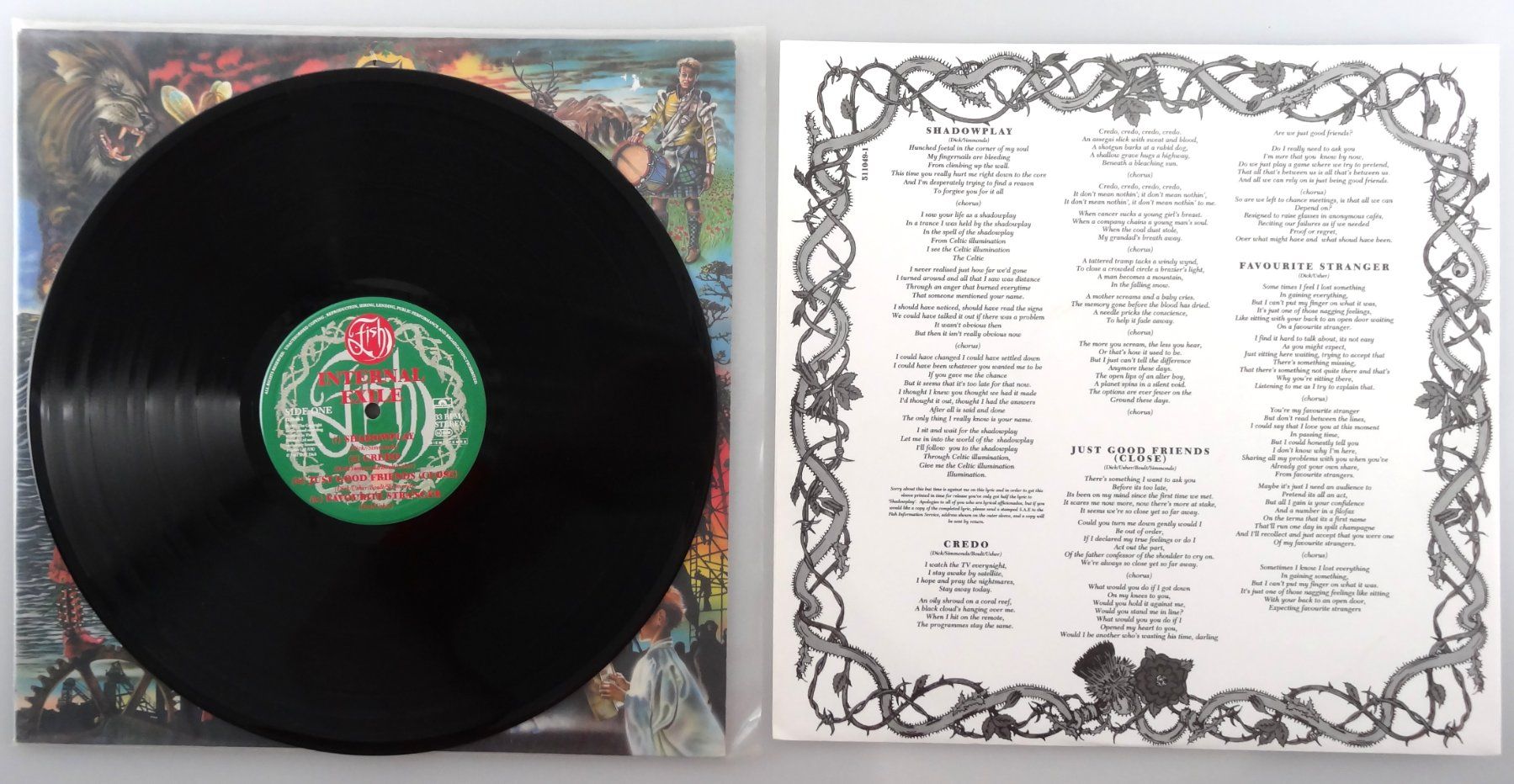 Dischi in vinile: Schallplatte Fish - Internal Exile – Usato da Rüti ZH venduto da Restwert_Rueti_ZH 2