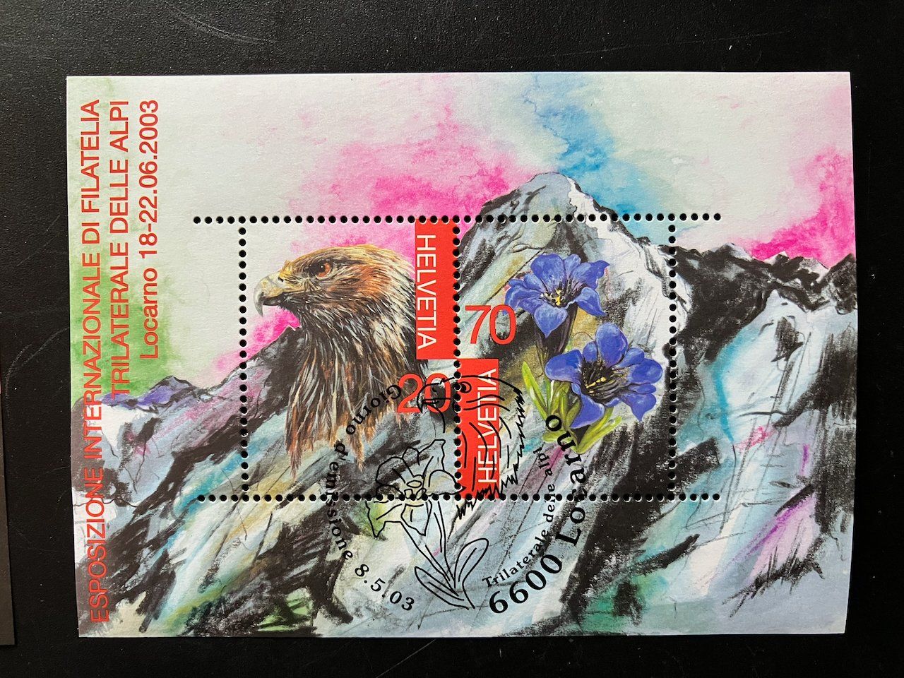 Tutti i francobolli: Lot 2003 Kleinbögen und Blocks mit ET – Usato da Nesslau venduto da zueri6 6