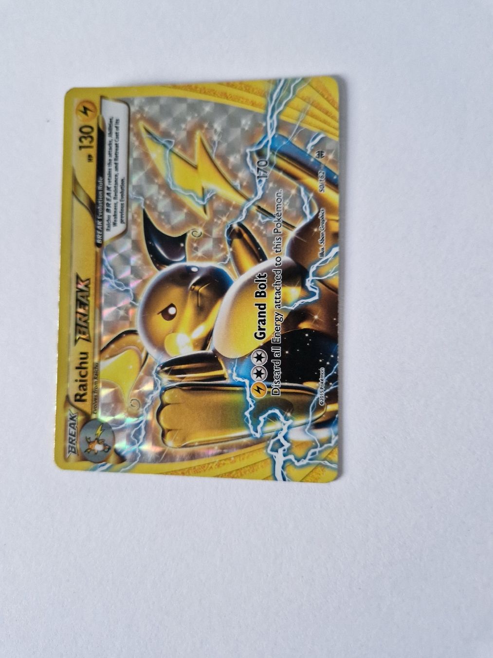 Pokémon Carte collezionabili: Raichu BREAK - BREAK Through - EN - Ab 1 – Usato da Romont FR venduto da raj_sjv9 2