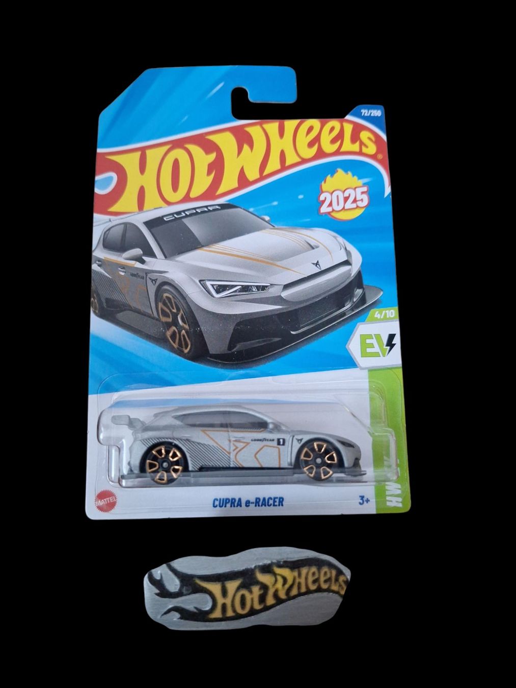 Hot Wheels Modellini d'auto: Hot Wheels HW EV 2025 Cupra e-Racer 4/10 L – Nuovo e nell'imballaggio originale da Adlikon venduto da Mmartin0