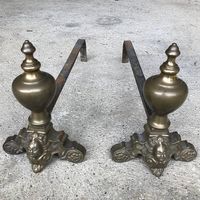 Paire de chenets
