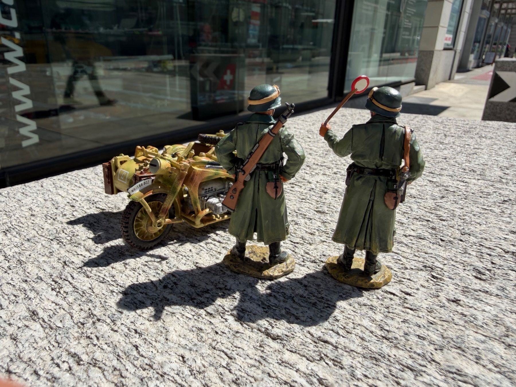Modellini d'auto: King & Country WAR Germany Sidecar Set – Usato da Chiasso venduto da Carrara-Modellismo 4