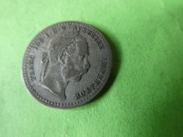 Oesterreich 1870, 10 Kreuzer   Silber