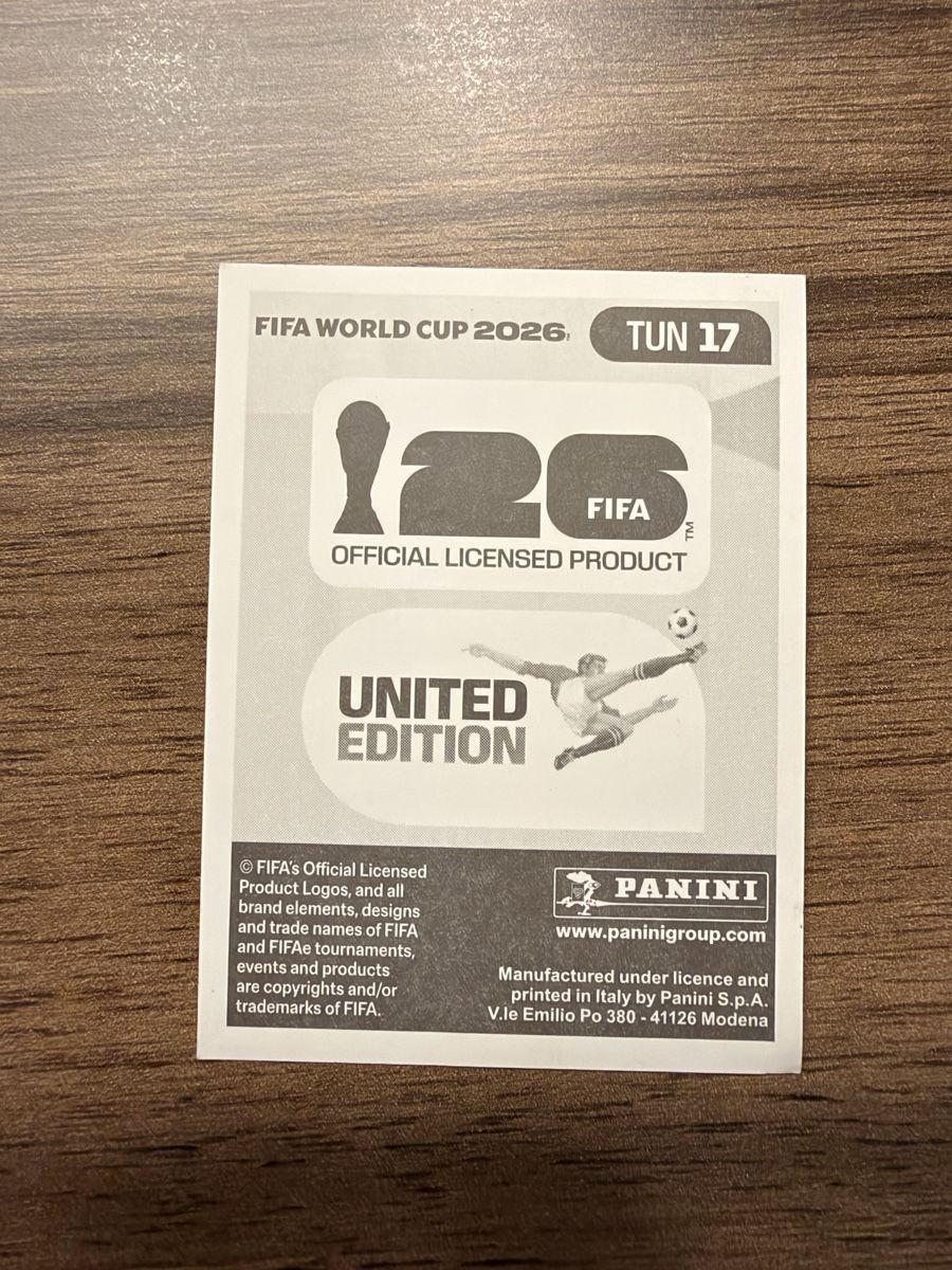 Panini Carte collezionabili: Panini Sticker TUN 17 – Nuovo (secondo la descrizione) da Glattfelden venduto da kuki014 1
