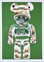 Death NYC Ltd Ed Pop Art Druck " Rolex Bearbrick