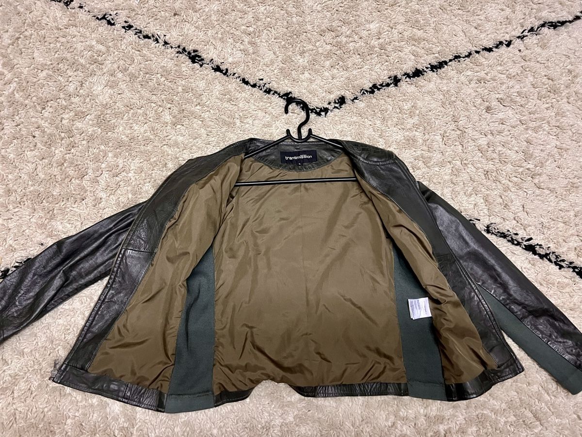 Giacche: Transmission echte Lederjacke Grösse L – Usato da Bennau venduto da Kristina12345 2