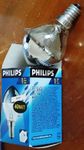 Glühbirne, Philips P45 E14 40W Spot - Klares Kuppelsilber -