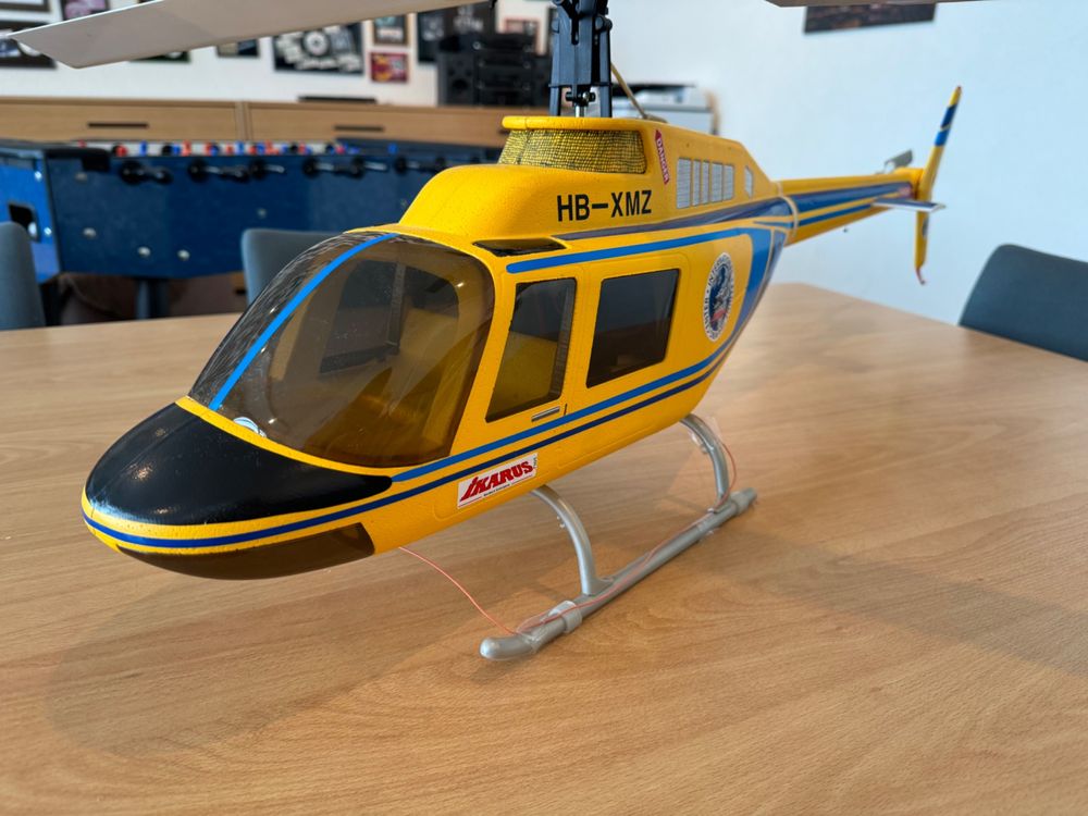 IKARUS ECO 7 Jet Ranger RC Modellhubschrauber | Kaufen Auf Ricardo