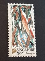 Singapur Briefmarke, Chen Wen Hsi – Cranes, Indopex 93.