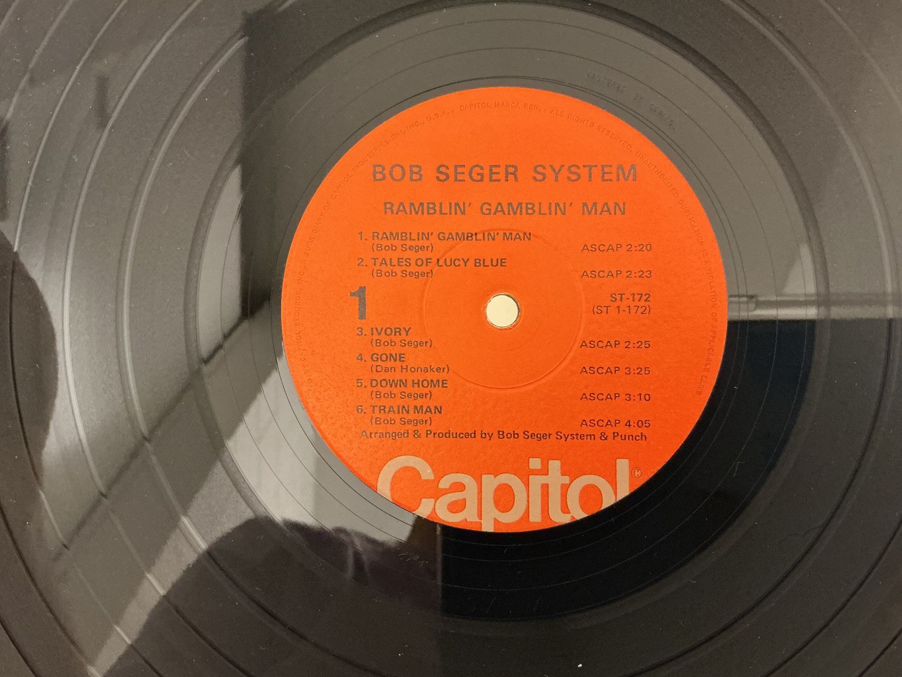 Dischi in vinile: The Bob Seger System LP - Ramblin' Gamblin' Man – Usato da Winterthur venduto da Tumko-Vinyl 3